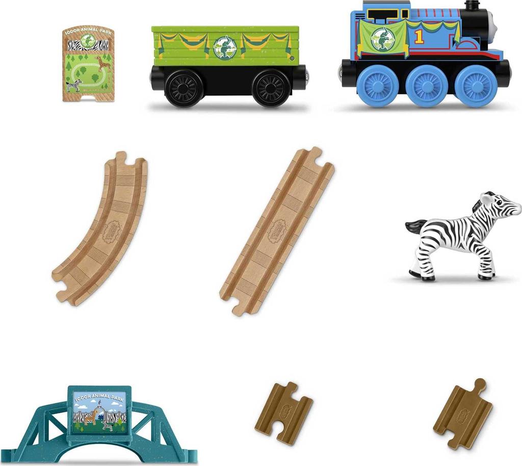 Thomas the Tank Engine Wooden Railway Series Animal Park Set GGH25