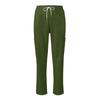 Women's Casual Lightweight  Color Work Pants/caregiver Pants With Side Pockets