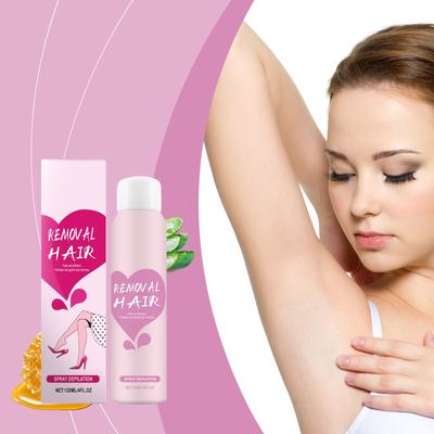 Tüy Alma, Yumuşak Balmumu Tüy Alma, Tüy Alma Spreyi, Kadınlar ve Erkekler İçin Vücut Tüy Alma Köpük Spreyi, Yumuşak ve Cilt Dostu 120ml