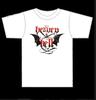 Rare! Heaven  Hell Band Shirt Tee White Short Sleeve