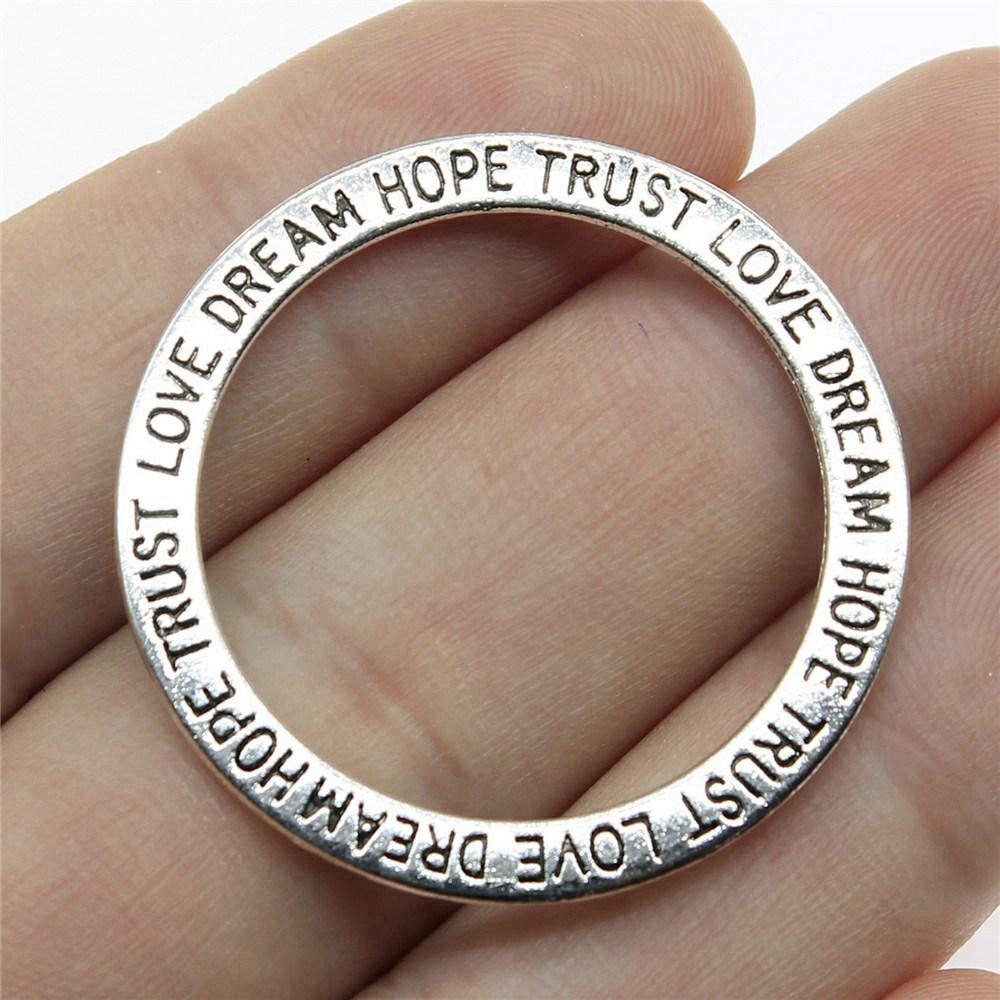 Letter Plate Connectors Alphabet A-Z Antique Bronze Zinc Alloy Jewelry Making Craft Parts DIY Connect Parts