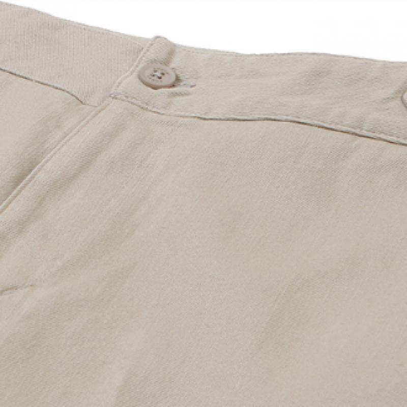 Onoff Men S baSic Cotton pantS Of5002gb Beige