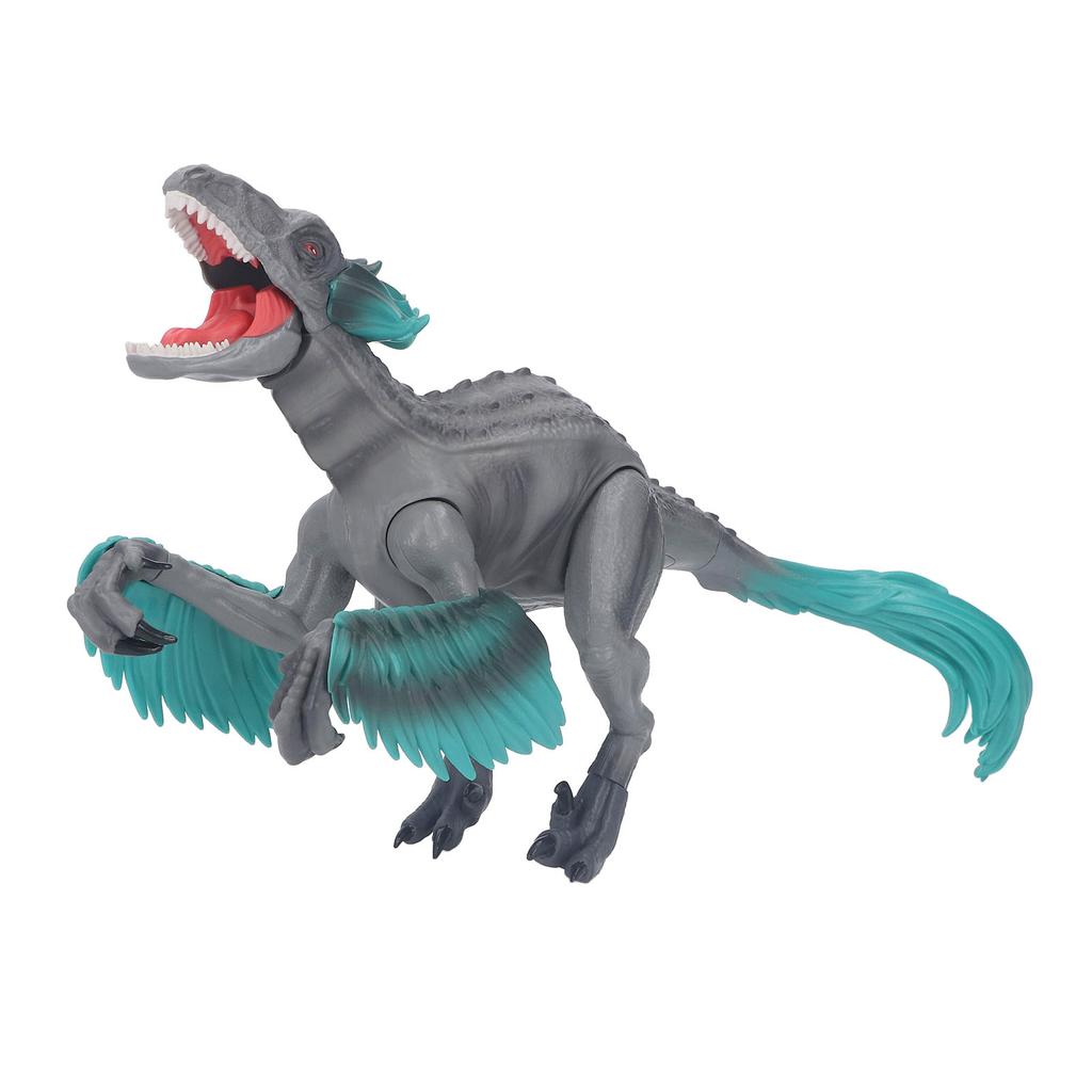 Realistic Dinosaur Toy Roar Effect Educational Plastic Pyroraptor Action Figure for Boys Kids Type
