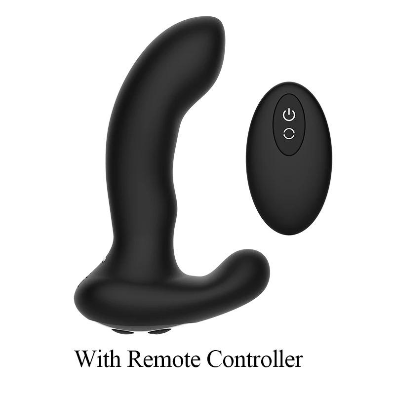 New 12 Speeds Prostate Massager For Men & Rolling Massage Anus, Anal Sex Toys for Gay Male Prostata Anal Plug Vibrators for Men