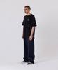 ALL DAY HOOPS Adh Worldwide Oversized Short Sleeve T-Shirt Black