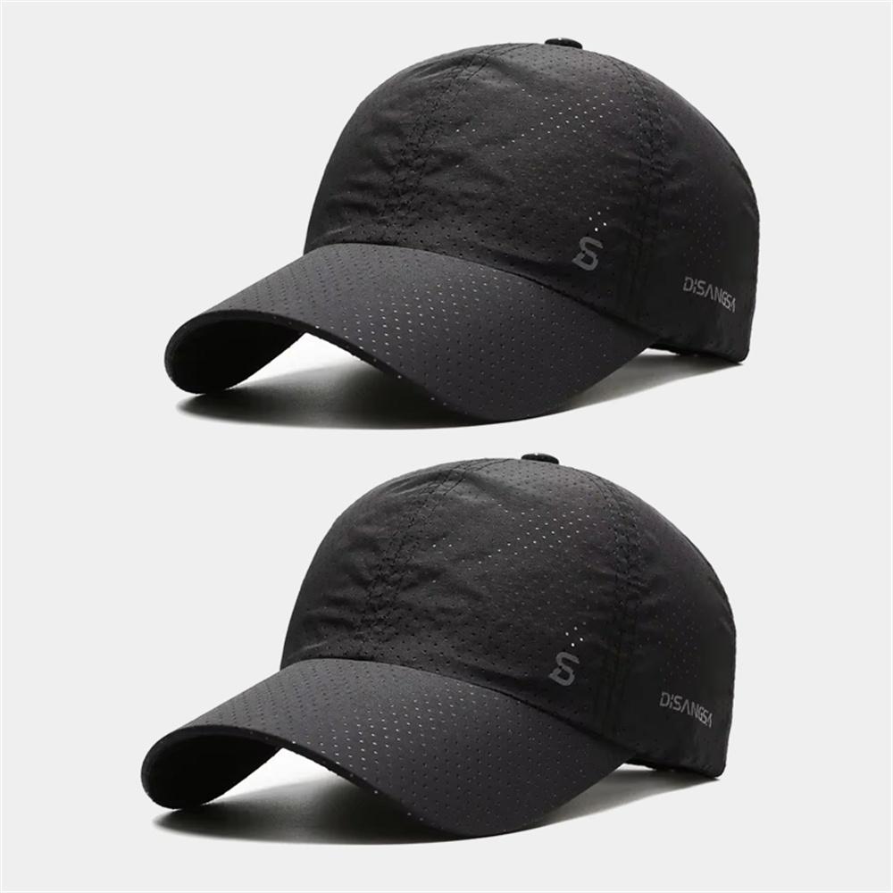 1pc Original Design Running Cap Thin Quick Drying Breathable Duck Tongue Outdoor Men's Sun Summer Fishing Visor Baseball Cap