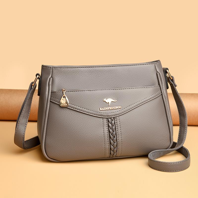 Genuine  Soft Leather Women's Handbag Trend Designer Female Crossbody Bag Fashion Casual Shoulder Messenger Handbags