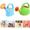 2pcs Watering Can Gardening Tool Cartoon Bathing Toys Summer Beach Plaything Sprinkler Swimming Pool Toy for Indoor Outdoor (Random Color and Style)