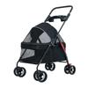 Foldable Pet Stroller for Dogs Cats Teddy Small Lightweight Travel Outdoor Carrier Pet Carrier Transporte Shopping Cart Carrier