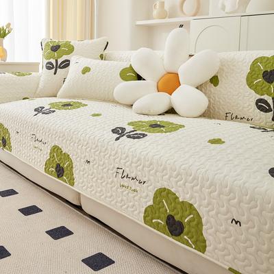 Non-Slip Cotton Sofa Cover Universal Modern Solid Cushion Four Seasons Pure Cotton Fabric Towel