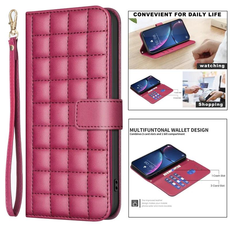 Wallet Flip Case on For Samsung Galaxy A35 Classic Phone Leather Cases For A35 A 35 5G SM-A356E A356B Etui Card Slot Back Cover