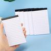 Leather Cover Pocket Notepad Lined Paper Business Memos Retro Portable Planner  Office Use