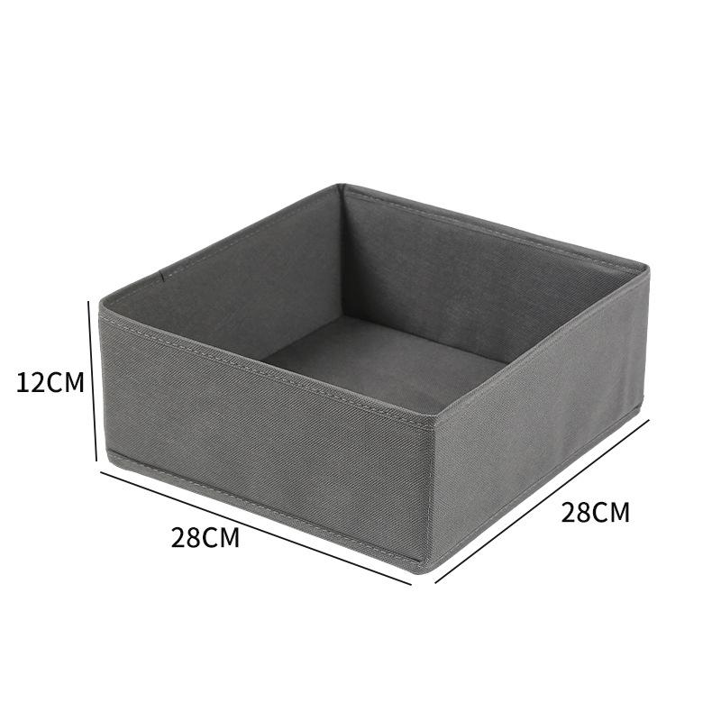 1pc Fabric Underwear Storage Box Drawer Organizers For Closet Organization And Storage Of Socks Underwear Ties Cabinet