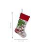Cartoon Personalized Christmas Stocking Tropical Christmas Tree Pendant  Festival