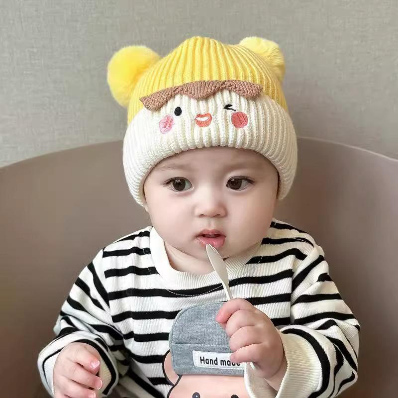 

New Arrival: Cute Baby Knit Hat with Ear Protection for Autumn/Winter One Size