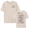 Mitski Nothings about To Happen To Me Tričko s krátkým rukávem Volné Letní Dámské Trička Dámské Unisex Oblečení Zpěvák Grafický Potisk Merch