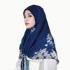 Chin Covering Triangular Headscarf Printed Sun Protection Daily Use Shawl