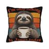 Decorative Pillowcases Im Only Talking to Jesus Today  Merch Living Room  Throw Pillow Case Cover Zippered Multi Size