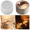 Candle Mold, Non Stick Easy To Demold for DIY Candle Plaster Resin Craft Home Decor, Epoxy Resin Casting