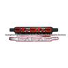 JMC Dadi Mountain Edition Black Warrior Grille Letter Stickers - Damage-Free Install