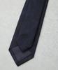 [Nano Universe] Kyoto Nishijin Washable Shadow Paisley Tie, Men's Size F 120, Navy, 668-5242204
