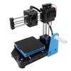 Frequency Division Multiplexing Small 3D Printer Fast Heating Portable Compact 3D Printing Machine for Education Black