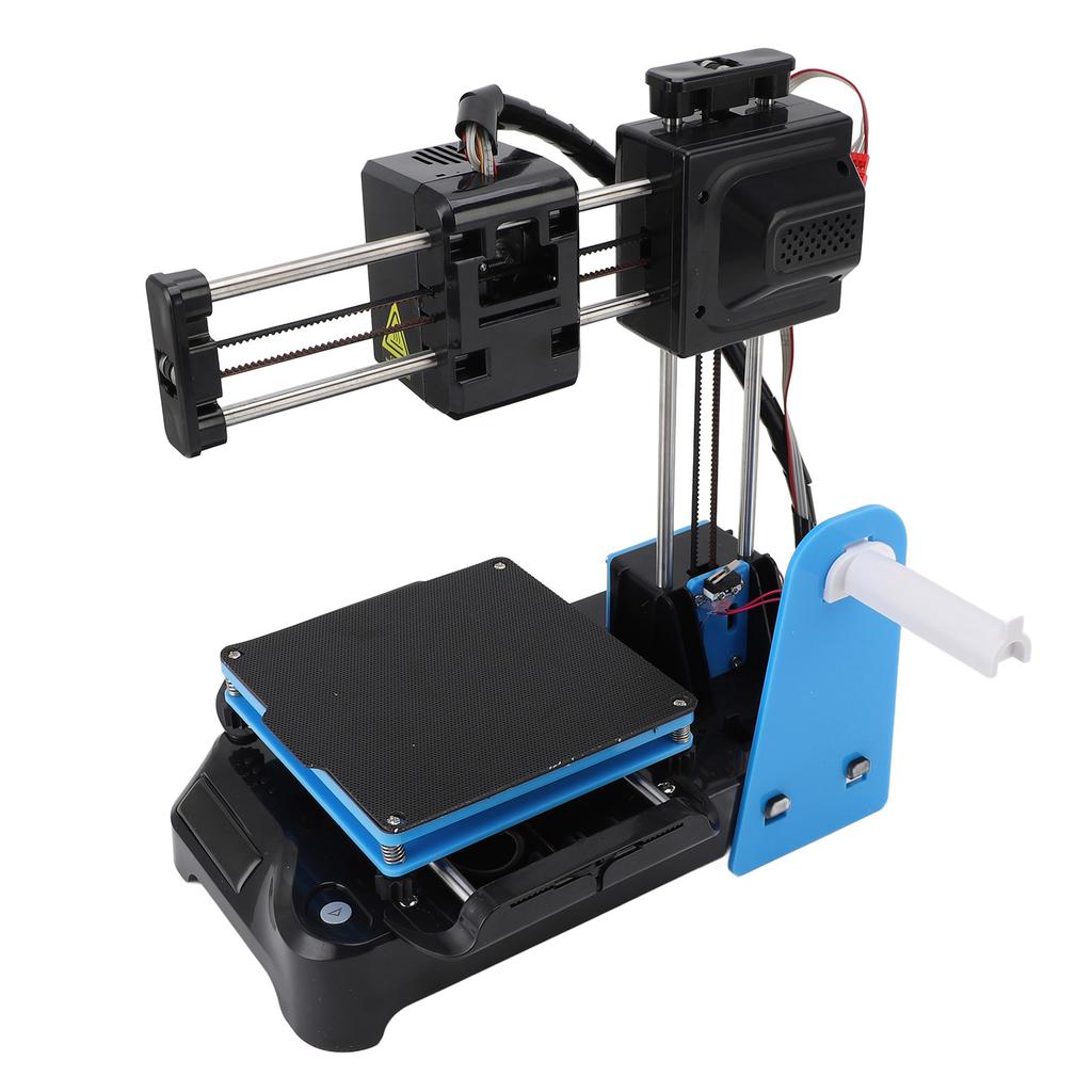 Frequency Division Multiplexing Small 3D Printer Fast Heating Portable Compact 3D Printing Machine for Education Black