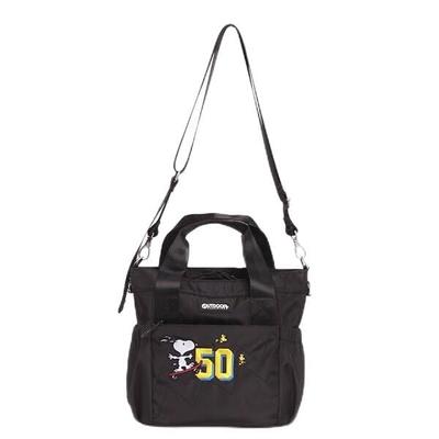 [OUTDOOR PRODUCTS] PEANUTS Collection Snoopy 2-Way Tote Bag M ODB026 Black