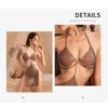 Sexy Lingerie For Women Babydoll Lingerie Porno Lingerie Set Roleplay Sexy Halter Two Pcs See-through Suit