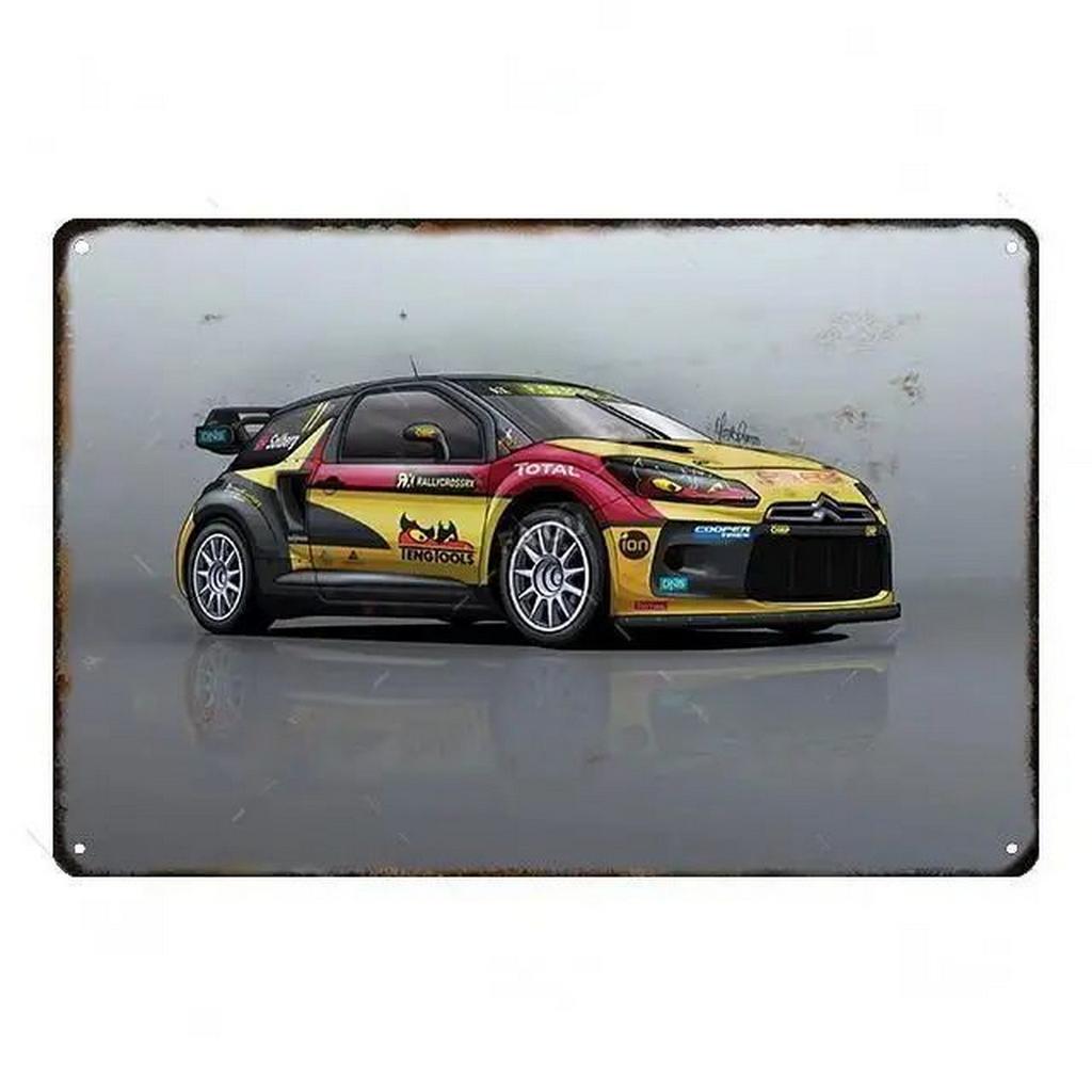 Plaque Metal Tin Signs Off Road Cars Wall Decoration Vintage Art Posters Iron Painting for Man Cave Home Cafe Garage Club Bar