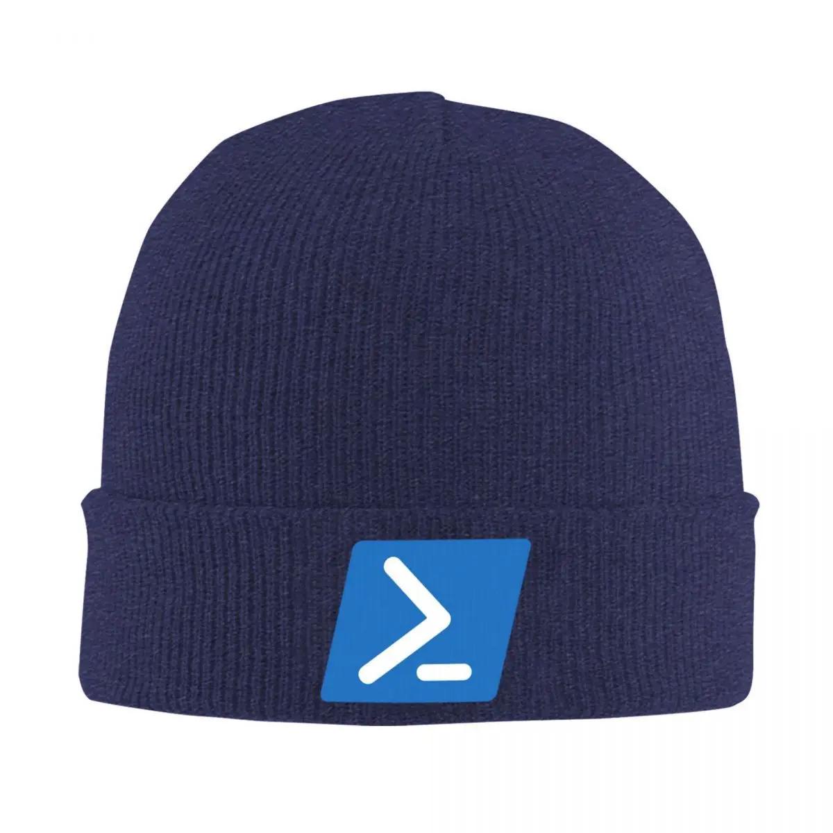 

New Powershell Warm Knitted Cap Fashion Bonnet Hat Autumn Winter Outdoor Beanies Hats For Unisex Adult