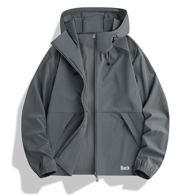 Unisex Windproof Waterproof Quick-Dry Sun Protection Jacket for Outdoor Sports and Fishing