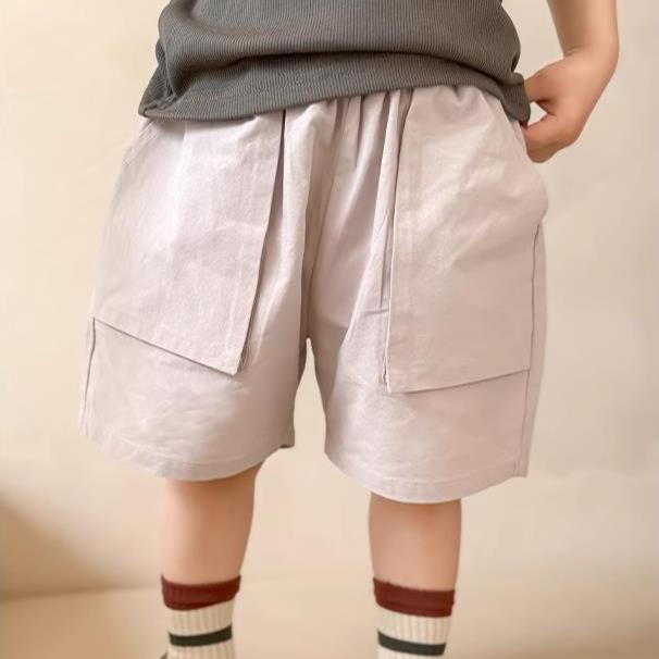 

Летние однотонные повседневные шорты Летние детские шорты для малышей мальчиков девочек 80cm фиолетовый