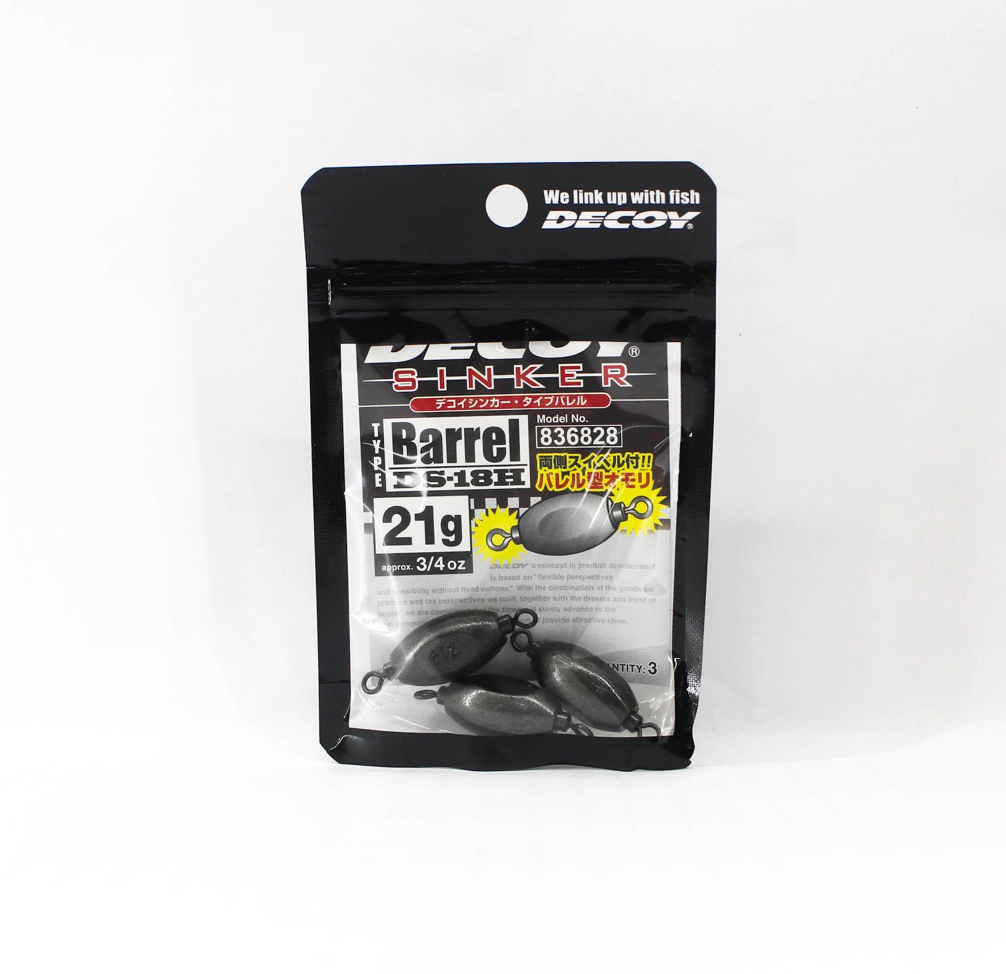 

Decoy DS-18H Sinker Type Barrel Heavy Size 21 grams (6828)