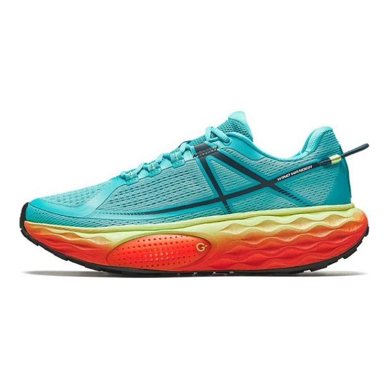 Anta Champion Series Ride Wind Men s Low-top Running Shoes Bamboo Moon Cyan 112436623A-4 39