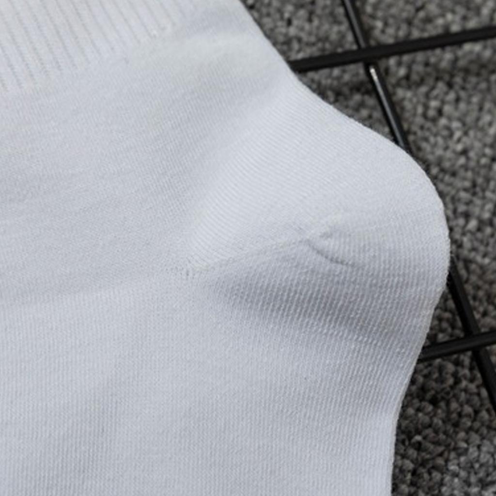 5/10 par losowych męskich skarpetek za kostkę, białe z wzorem liter, modne, unikalne, zabawne, odprowadzające wilgoć, rekomendacja na prezent