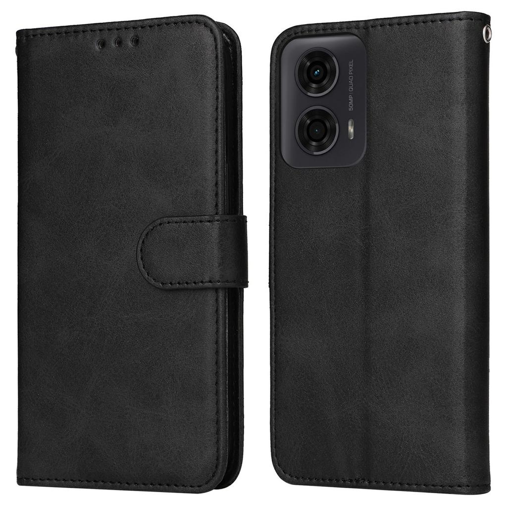 Wallet Case for Motorola Moto G04 4G/G04s 4G/G24 4G/E14 4G Leather Phone Cover