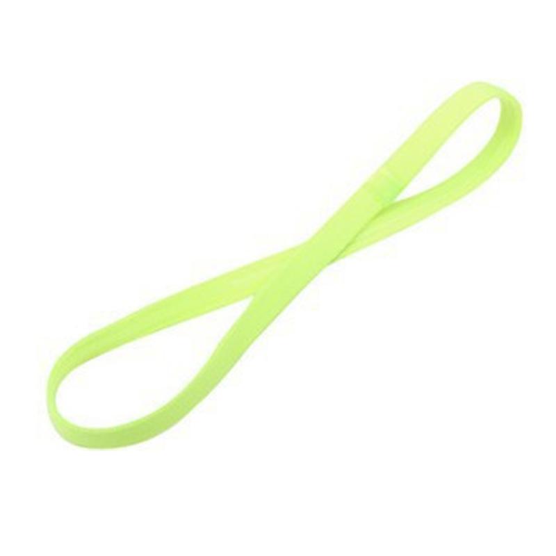 

Тонкие спортивные повязки на голову для женщин и мужчин, нескользящие повязки для йоги, эластичные повязки на голову для футбола, баскетбола, американского футбола, тенниса и гольфа жёлтый