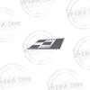 1pcs Car Metal Alloy Race Flag Logo Steering Wheel Sticker Emblem For Formentor Sport Leon Exeo Ibiza FR Ateca Badge Decoration