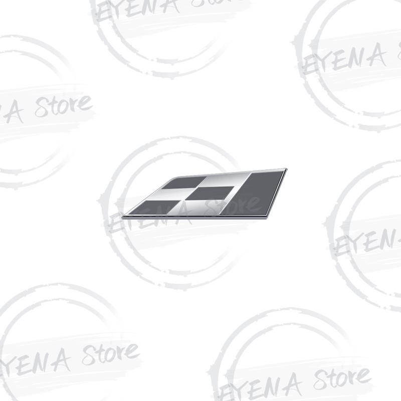 1pcs Car Metal Alloy Race Flag Logo Steering Wheel Sticker Emblem For Formentor Sport Leon Exeo Ibiza FR Ateca Badge Decoration