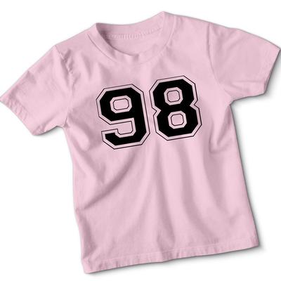 98 Číslo dresu Sportovní Unisex Tričko Atletický Styl