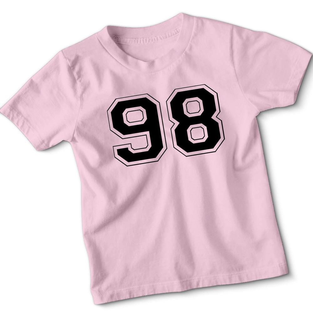 98 Номер Джерси Спорт Унисекс Футболка Спортивный Стиль 3XL