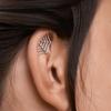 Cobweb Earrings for Men and Women Personality Halloween Horror Earrings Gothic Ring Cobweb Earring Jewelry