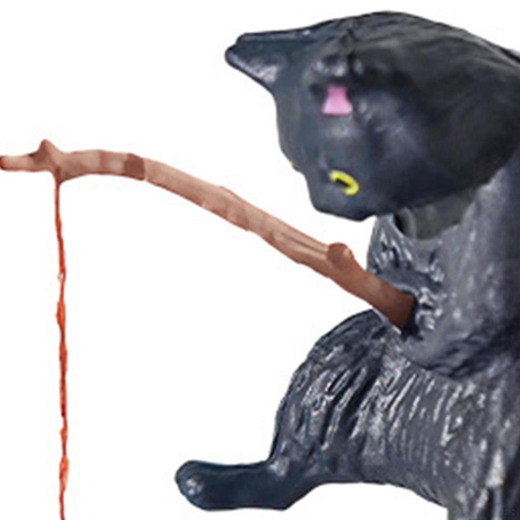 Cat Car Interior Accessories Figurines for Computer Display Adorable Crafts Decor Desk