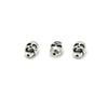 20pcs/Lot Antique Silver Gold Skull Bead Spacer Bead Charms For DIY Beaded Bracelet Jewelry Handmade Making Supplies