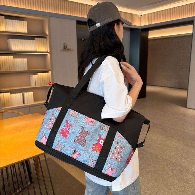 Fashion Fitness Bag Trend Dry and Wet Separation Travel Bag Large Capacity Expansion Going out Boarding Business Travel Luggage