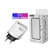 58W Dual Fast Charger with 2 PD+QC3.0 Ports, EU/US/UK/AU Plugs