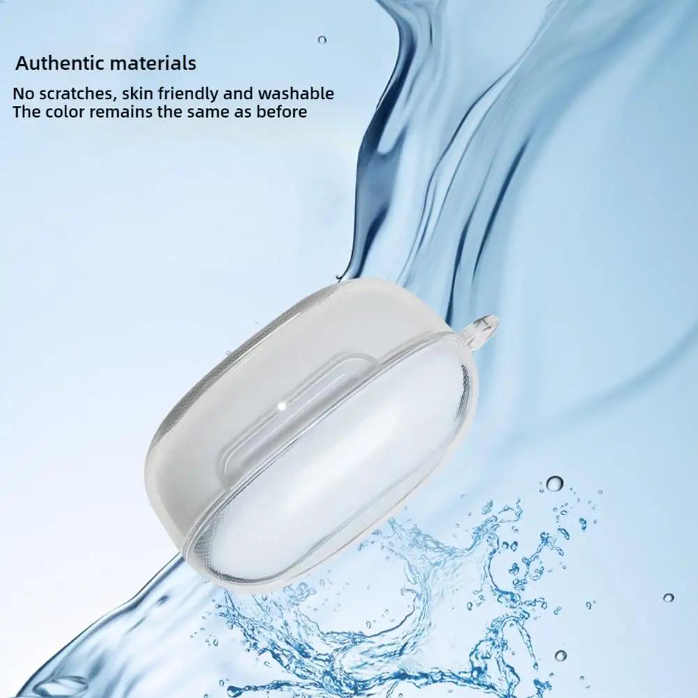 For Redmi Buds 6 Play Clear Protective Case Transparent Covers Headphone Dustproof Scratch Resistant Case