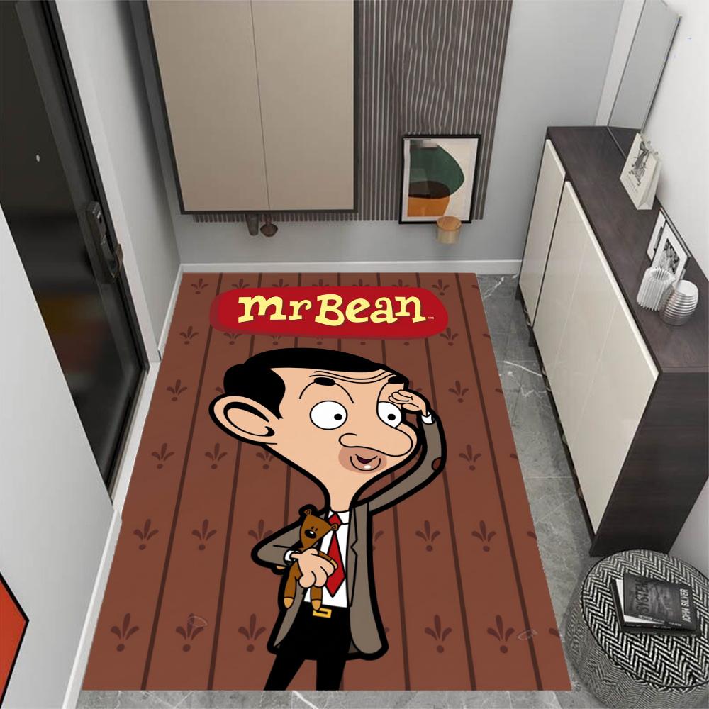 Mr Bean London Trip Carpet Design For Entryway Living Rooms Hallway Study Room Antislip Carpet Decorate Offices Spiritual Gift