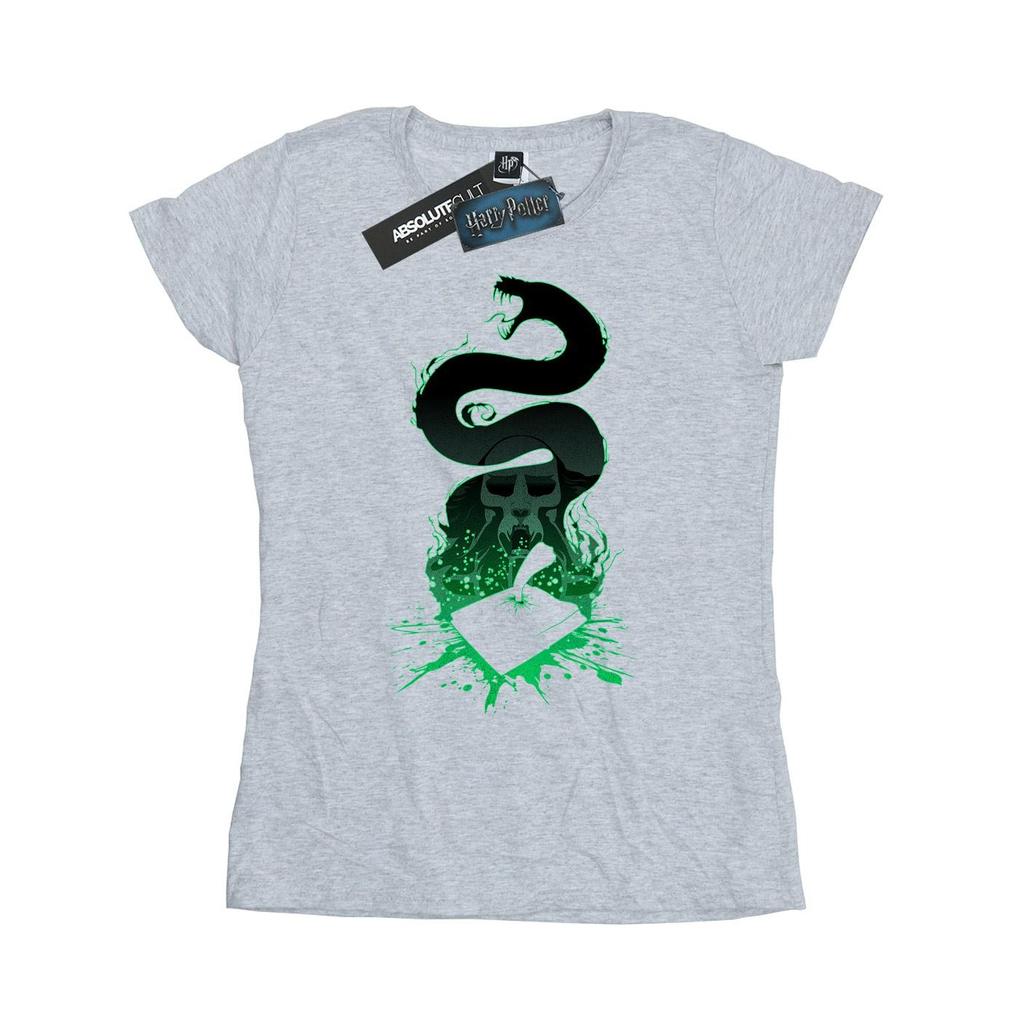 Harry Potter Womens/Ladies Nagini Silhouette Cotton T-Shirt